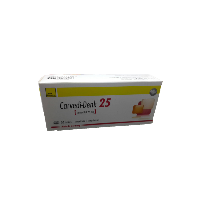 ຄາວີດີ-ແດັງ 25mg (Carvedilol) 30Cap