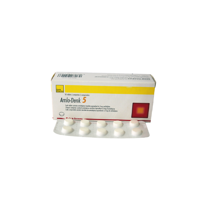 ອຳໂລ-ແດັງ (Amlodipin) 5mg 5Bl/Box